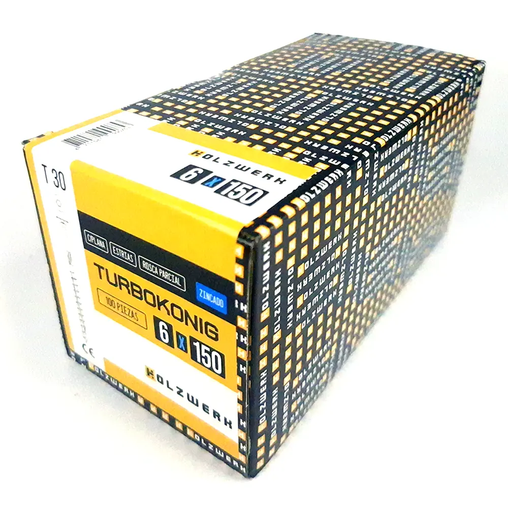 TurboKonig 6/150 mm (6") 100uds