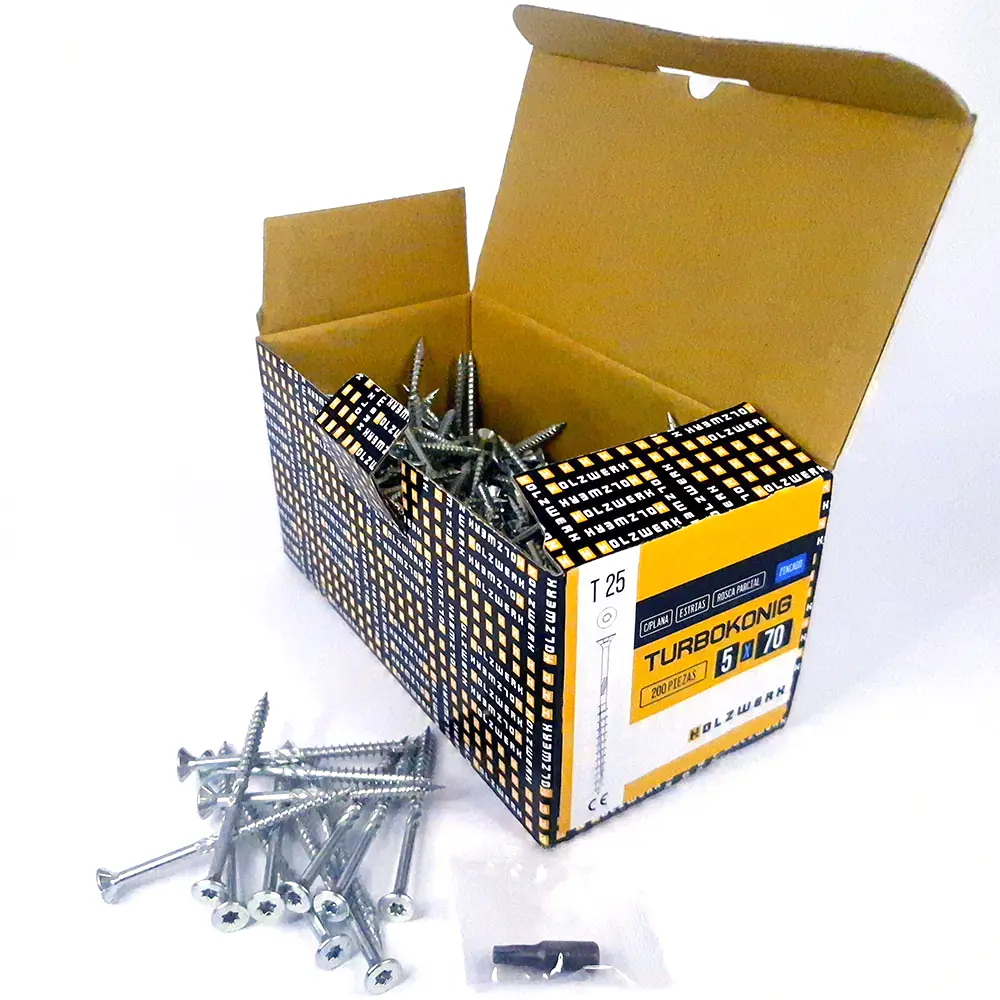TurboKonig 5/70 mm (2¾") 200uds