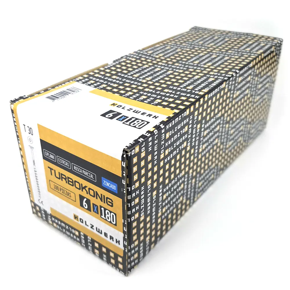 TurboKonig 6/180 mm (7") 100uds