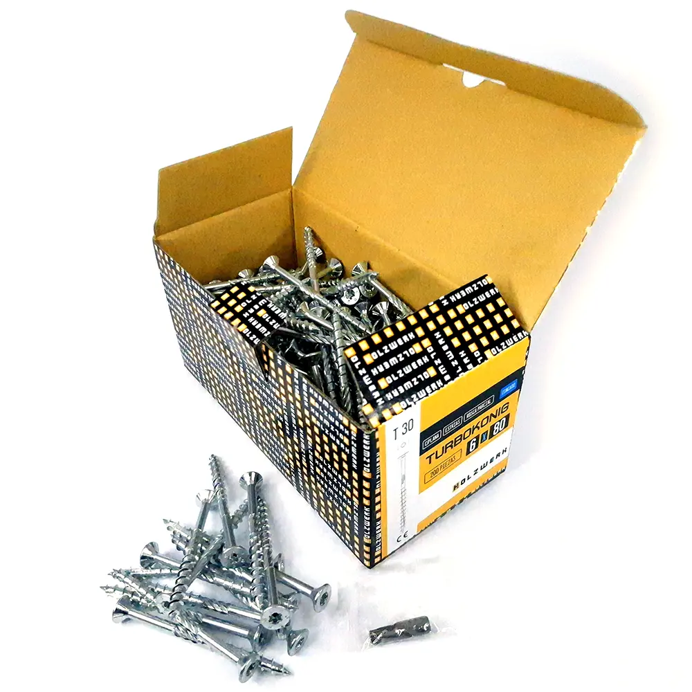TurboKonig 6/80 mm (3⅛") 200uds