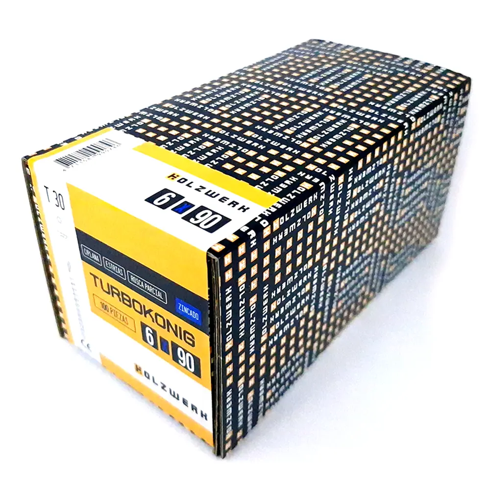 TurboKonig 6/90 mm (3½") 100uds