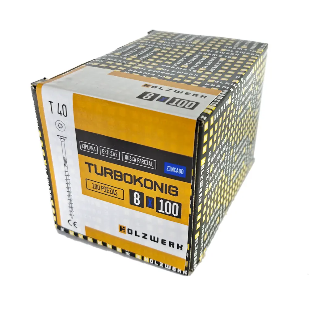 TurboKonig 8/100 mm (4") 100uds
