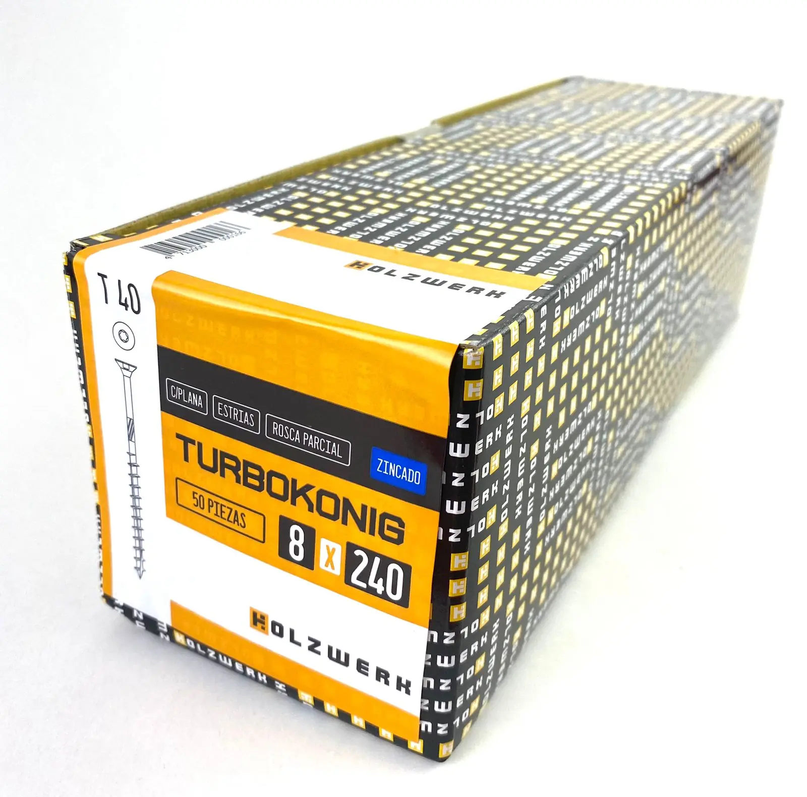 TurboKonig 8/240 mm (9½") 50uds