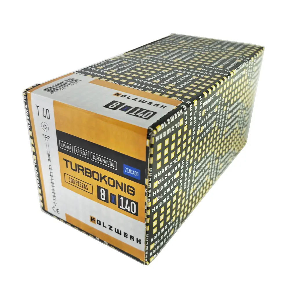 TurboKonig 8/140 mm (5½") 100uds