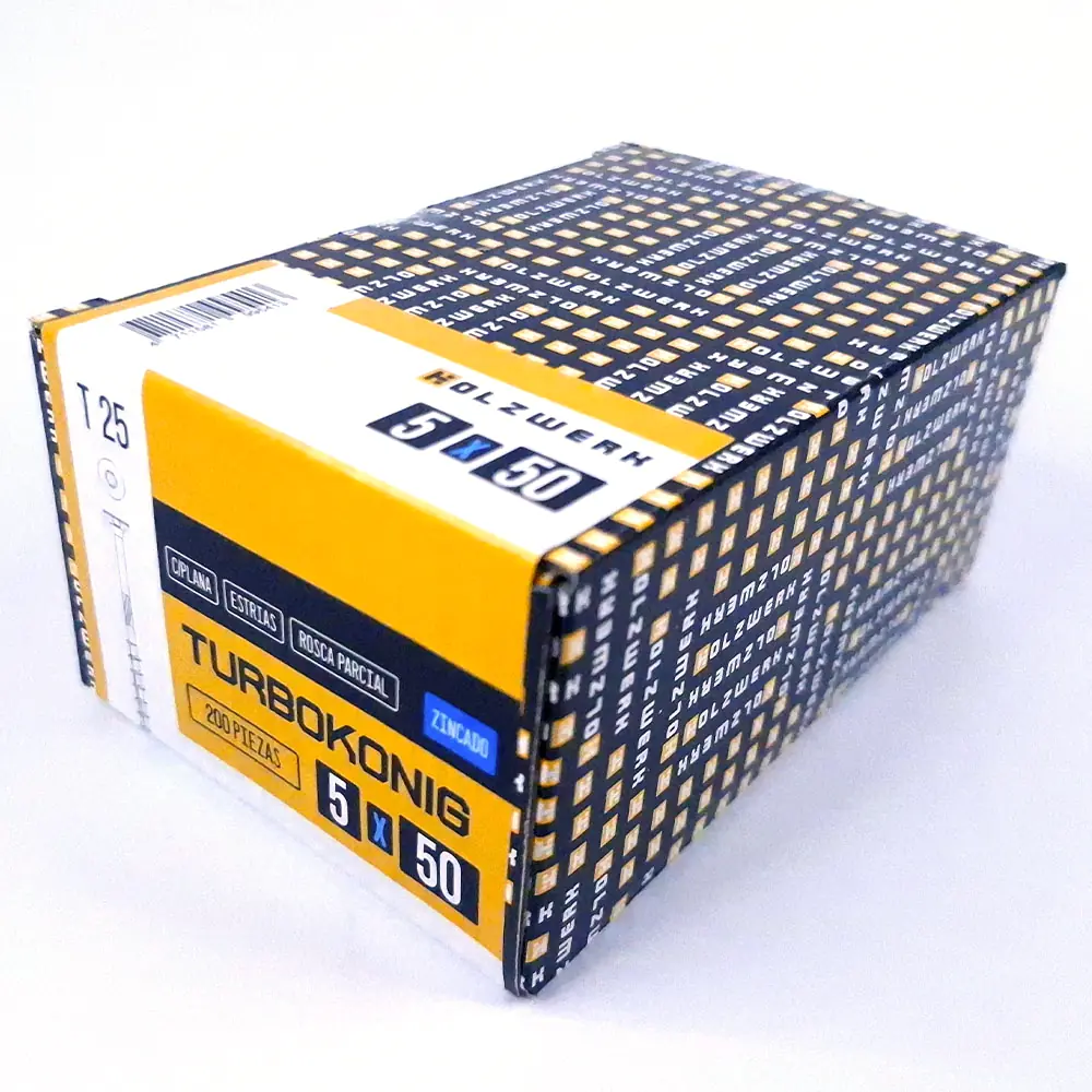 TurboKonig 5/50 mm (2'') 200uds