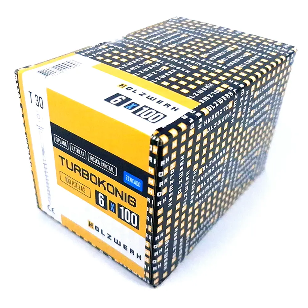 TurboKonig 6/100 mm (4") 100uds
