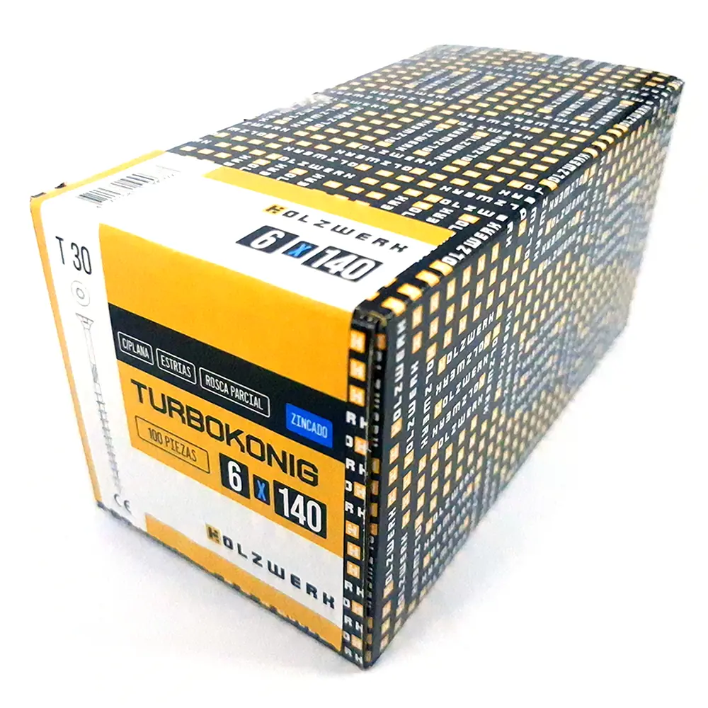 TurboKonig 6/140 mm (5½") 100uds