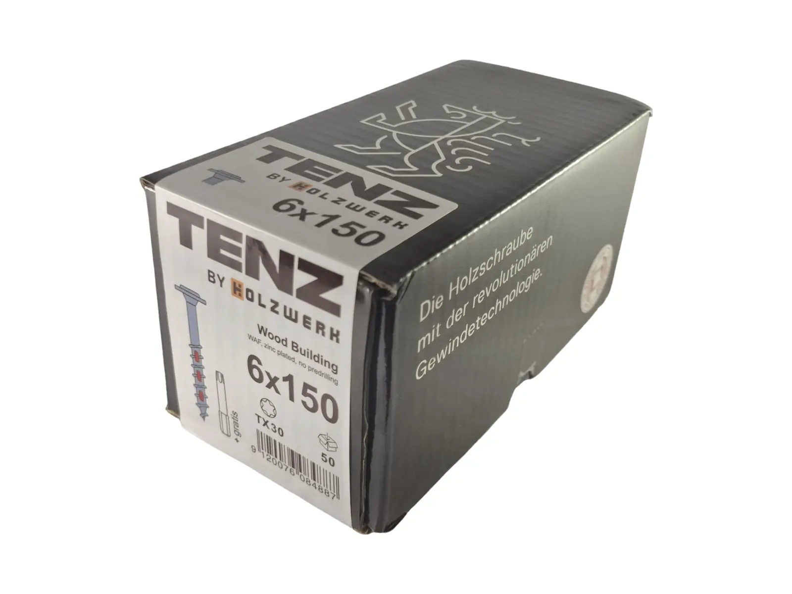 TENZ cabeza plana 6/150 (6") 50uds